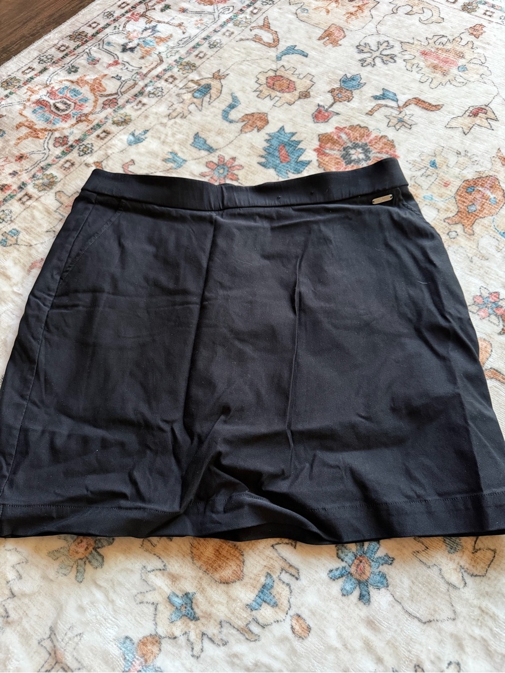 Rafaella Black Women's Stretch Skort